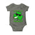 Funny St. Patrick's Day Marijuana Baby Onesie Kiss Me I'm Highrish 420 High Irish Weed