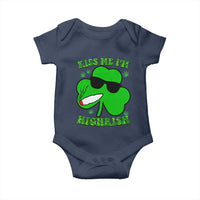 Funny St. Patrick's Day Marijuana Baby Onesie Kiss Me I'm Highrish 420 High Irish Weed