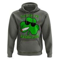Funny St. Patrick's Day Marijuana Hoodie Kiss Me I'm Highrish 420 High Irish Weed