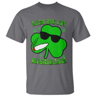 Funny St. Patrick's Day Marijuana T Shirt Kiss Me I'm Highrish 420 High Irish Weed