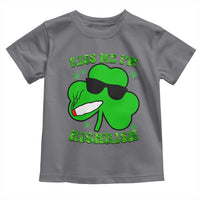 Funny St. Patrick's Day Marijuana Toddler T Shirt Kiss Me I'm Highrish 420 High Irish Weed