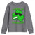 Funny St. Patrick's Day Marijuana Youth Sweatshirt Kiss Me I'm Highrish 420 High Irish Weed