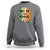 Funny Irish St Patricks Day Sweatshirt Shamrock Dibs On The Redhead