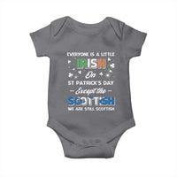 Everyone is Irish Except Scottish on St. Patrick's Day Baby Onesie