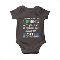 Everyone is Irish Except Scottish on St. Patrick's Day Baby Onesie