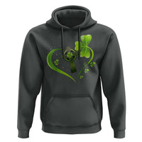 St Patricks Day Hoodie Lucky Clover Irish Shamrock Celtic Cross