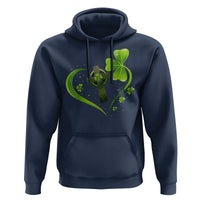 St Patricks Day Hoodie Lucky Clover Irish Shamrock Celtic Cross