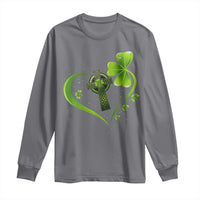 St Patricks Day Long Sleeve Shirt Lucky Clover Irish Shamrock Celtic Cross