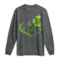 St Patricks Day Long Sleeve Shirt Lucky Clover Irish Shamrock Celtic Cross
