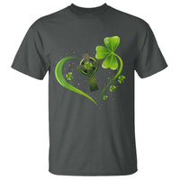 St Patricks Day T Shirt Lucky Clover Irish Shamrock Celtic Cross