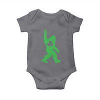 St Patricks Day Bigfoot Baby Onesie Irish Sasquatch Shamrock