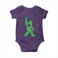 St Patricks Day Bigfoot Baby Onesie Irish Sasquatch Shamrock