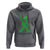 St Patricks Day Bigfoot Hoodie Irish Sasquatch Shamrock