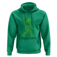 St Patricks Day Bigfoot Hoodie Irish Sasquatch Shamrock
