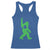 St Patricks Day Bigfoot Racerback Tank Top Irish Sasquatch Shamrock