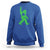St Patricks Day Bigfoot Sweatshirt Irish Sasquatch Shamrock