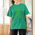 St Patricks Day Bigfoot T Shirt For Women Irish Sasquatch Shamrock