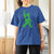St Patricks Day Bigfoot T Shirt For Women Irish Sasquatch Shamrock