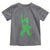 St Patricks Day Bigfoot Toddler T Shirt Irish Sasquatch Shamrock