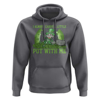Funny St. Patrick's Day Hoodie Weed Lover I Always Carry A Little Pot With Me
