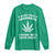 Funny St. Patrick's Day Long Sleeve Shirt Weed Lover Does This Shamrock Make Me Look High