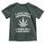 Funny St. Patrick's Day Toddler T Shirt Weed Lover Does This Shamrock Make Me Look High