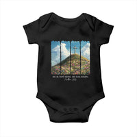Christian Easter Baby Onesie He Is Not Here He Has Risen