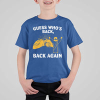 Christian Easter T Shirt For Kid Guess Who's Back Back Again