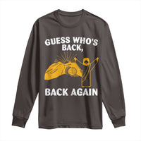 Christian Easter Long Sleeve Shirt Guess Who's Back Back Again