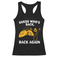 Christian Easter Racerback Tank Top Guess Who's Back Back Again