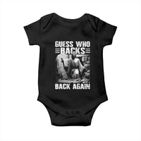 Easter Religious Baby Onesie Guess Who's Back Back Again Jesus Christian