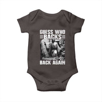 Easter Religious Baby Onesie Guess Who's Back Back Again Jesus Christian