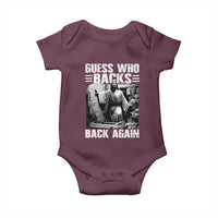 Easter Religious Baby Onesie Guess Who's Back Back Again Jesus Christian