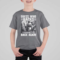 Easter Religious T Shirt For Kid Guess Who's Back Back Again Jesus Christian