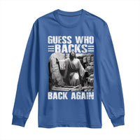 Easter Religious Long Sleeve Shirt Guess Who's Back Back Again Jesus Christian