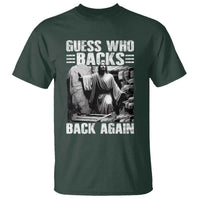 Easter Religious T Shirt Guess Who's Back Back Again Jesus Christian