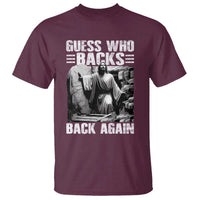 Easter Religious T Shirt Guess Who's Back Back Again Jesus Christian