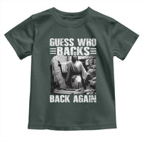 Easter Religious Toddler T Shirt Guess Who's Back Back Again Jesus Christian