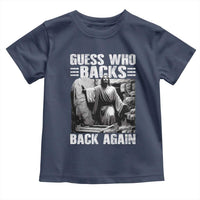 Easter Religious Toddler T Shirt Guess Who's Back Back Again Jesus Christian