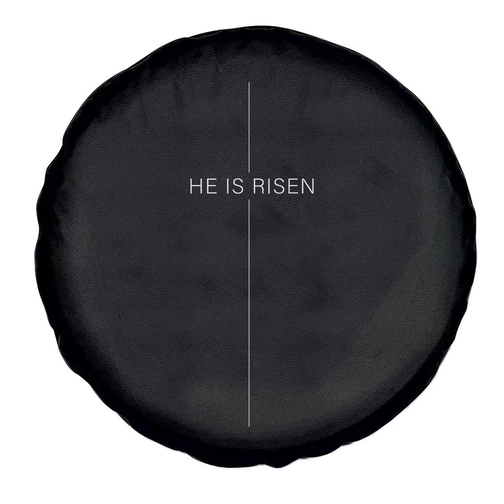 Easter Cross He Is Risen Spare Tire Cover Cross Subtle Christian Minimal Religious Faith Jesus