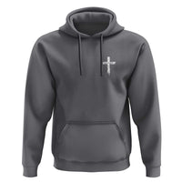 Easter Christian Cross Religious He Is Risen Hoodie