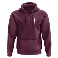 Easter Christian Cross Religious He Is Risen Hoodie