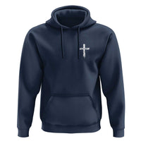 Easter Christian Cross Religious He Is Risen Hoodie