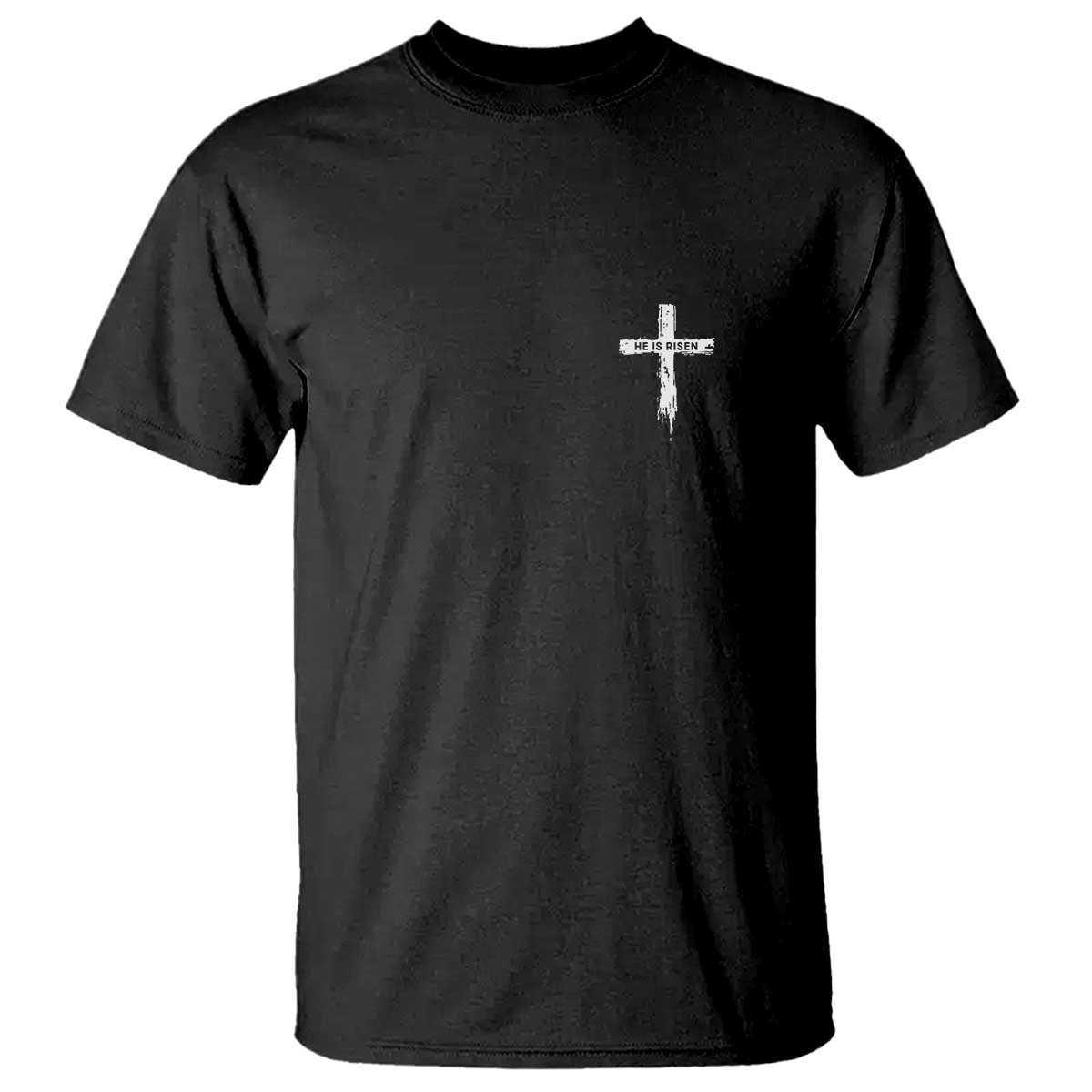 Easter Christian Cross Religious He Is Risen T Shirt
