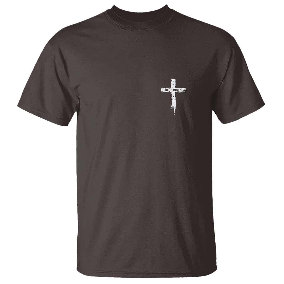 Easter Christian Cross Religious He Is Risen T Shirt
