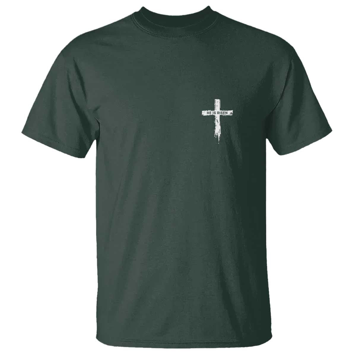 Easter Christian Cross Religious He Is Risen T Shirt