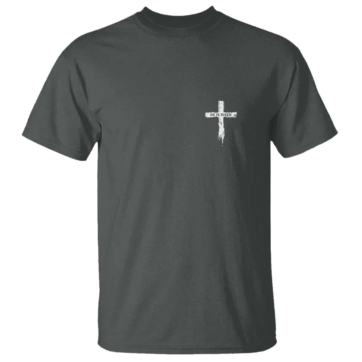 Easter Christian Cross Religious He Is Risen T Shirt