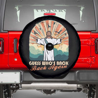 Funny Christian Easter Spare Tire Cover Guess Whos Back Jesus Religious - Wonder Print Shop