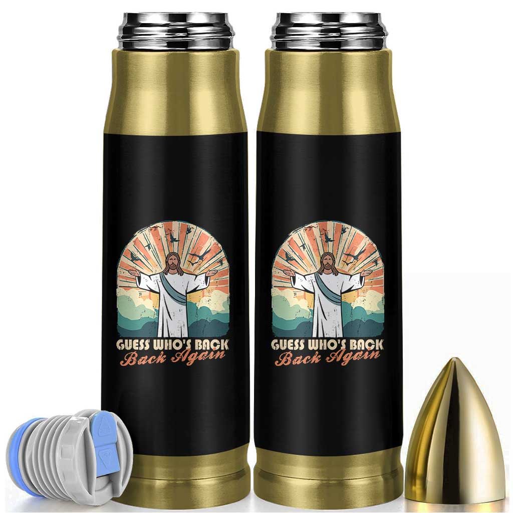 Funny Christian Easter Bullet Tumbler Guess Whos Back Jesus Religious - Wonder Print Shop