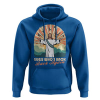 Funny Christian Easter Hoodie Guess Whos Back Jesus Religious - Wonder Print Shop